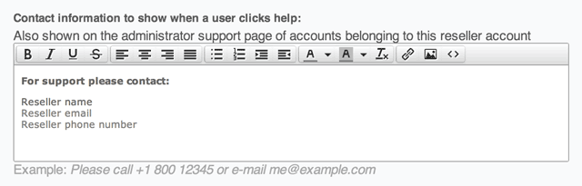 Contact information